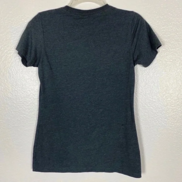 Next Level Graphic Tee Shirt Short Sleeves Gray Size M - Picture 2 of 5